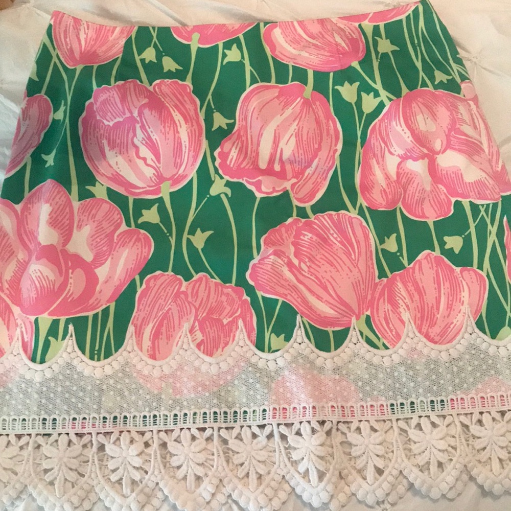 lily pulitzer White label skirt